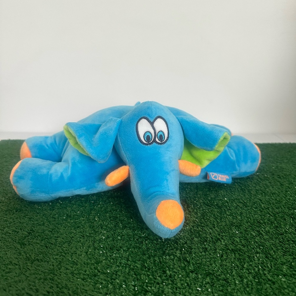 Travel Blue Elephant Plush Pillow for Kid
plush toy - Picture 8 of 10